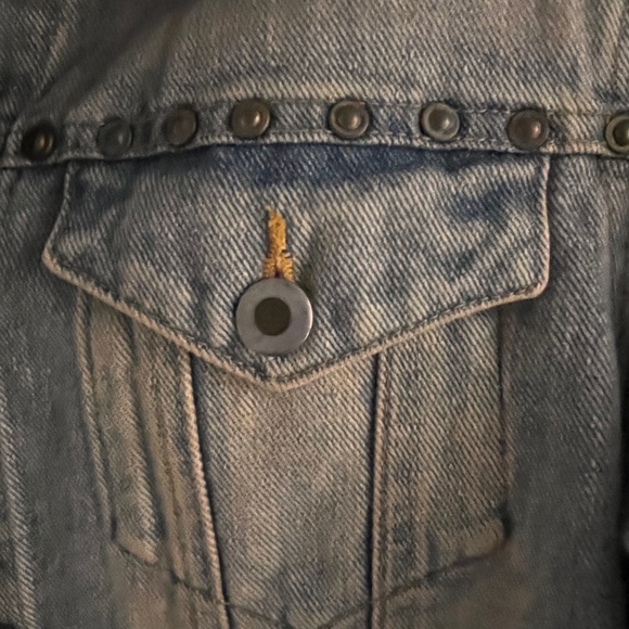🧵Trelise Cooper Vintage embellished - Distressed denim jacket Y2K - Picture 6 of 8